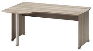Gamillo Furniture Bureau Jazz Links 160 cm breed in grijs eiken