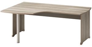 Gamillo Furniture Bureau Jazz Links 180 cm breed in grijs eiken