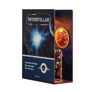 Robotime Boekensteun Interstellar DIY Book Nook