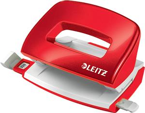 Leitz NeXXt WOW Mini perforator, 10 blad, rood