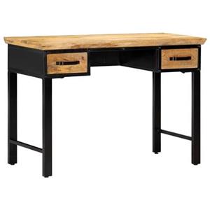 Bonnevie - Schreibtisch 110 x 50 x 76 cm Mangoholz Massiv vidaXL56360