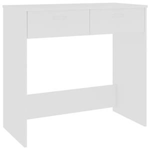 vidaXL Schreibtisch Schreibtisch Weiß 80×40×75 cm Holzwerkstoff