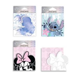 Disney 100 opal collection - sticky notes 3 stuks minnie, alice & stitch, assorti