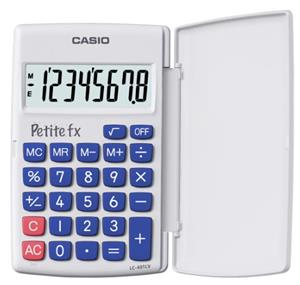 Casio zakrekenmachine Petite FX, wit