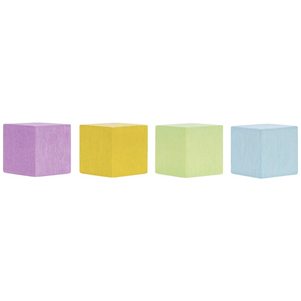 Magnetoplan Magneet Cube (l x b x h) 20 x 20 x 20 mm Roze, Lichtoranje, Lichtgroen, Lichtblauw 4 stuk(s) 16653410