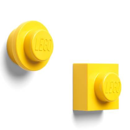 LEGO Magneten set van 2, Geel - 
