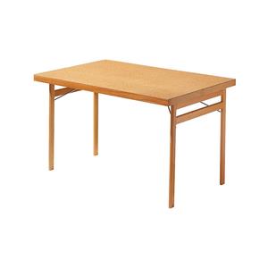 Inklapbare tafel, frame van massief beukenhout, b x d = 1200 x 800 mm, houtvezelblad