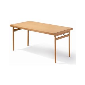 Inklapbare tafel, frame van massief beukenhout, b x d = 1200 x 800 mm, laminaatblad