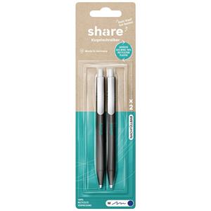 Share 2 stuk(s) 4-0001-2003 Balpen Kleur inkt: Blauw N/A