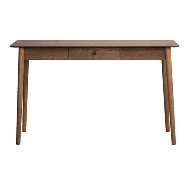 Leen Bakker Sidetable Siena - walnoot -79x130x45 cm