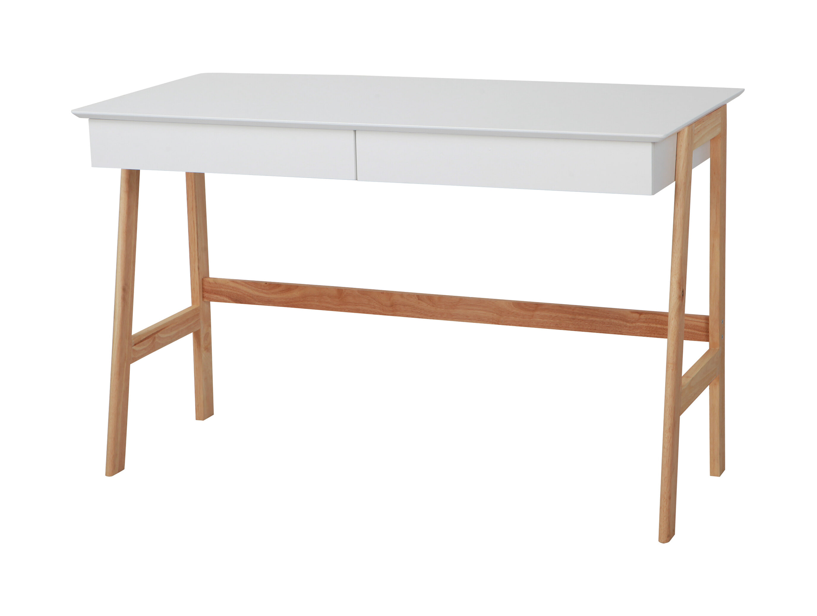 Artistiq Living Artistiq Bureau Cristian 120 x 60, met 2 laden - Wit