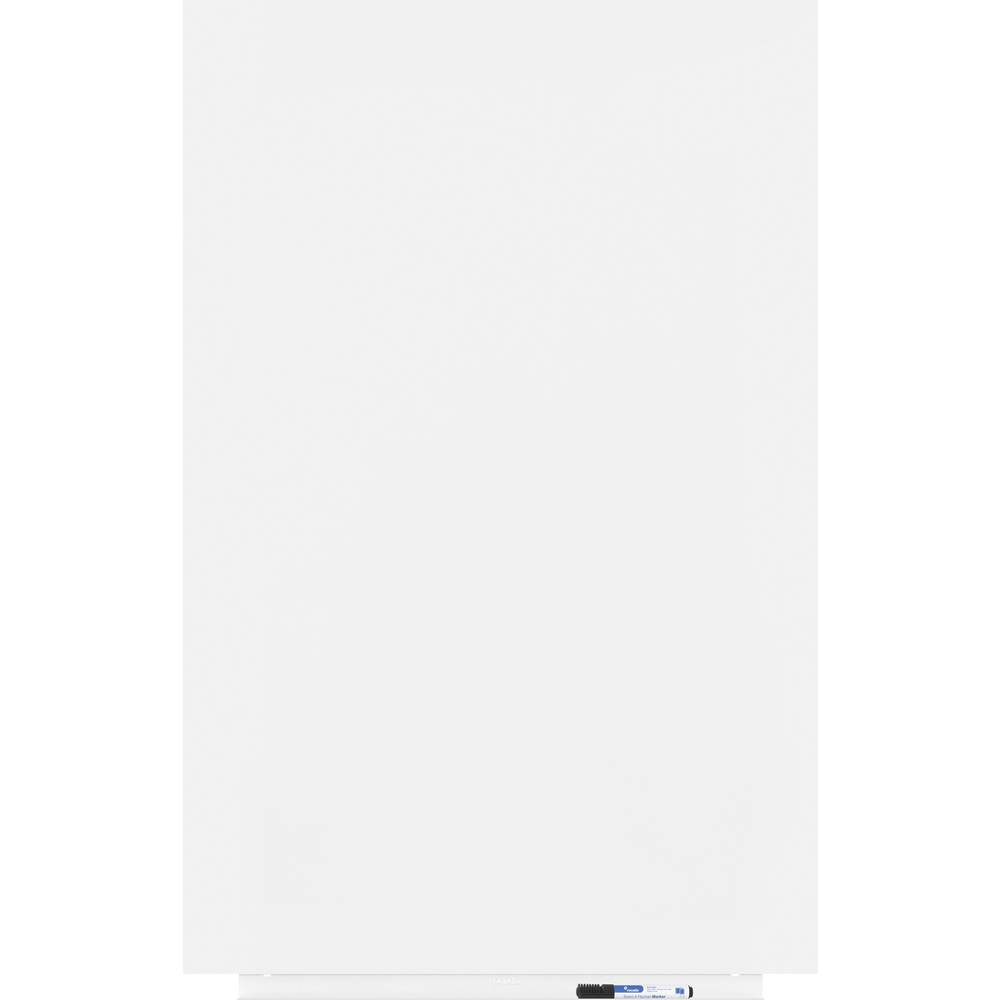 Rocada Whiteboard 6520PRO (b x h) 115 cm x 75 cm Wit (RAL 9003) Kunststof coating Incl. opbergbakje, Horizontaal- of verticaalformaat