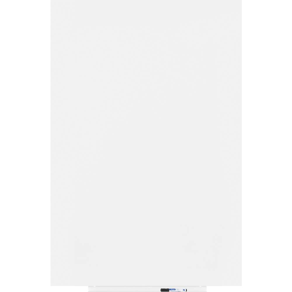 Rocada Whiteboard 6521PRO (b x h) 115 cm x 100 cm Grijs Kunststof coating Incl. opbergbakje, Horizontaal- of verticaalformaat