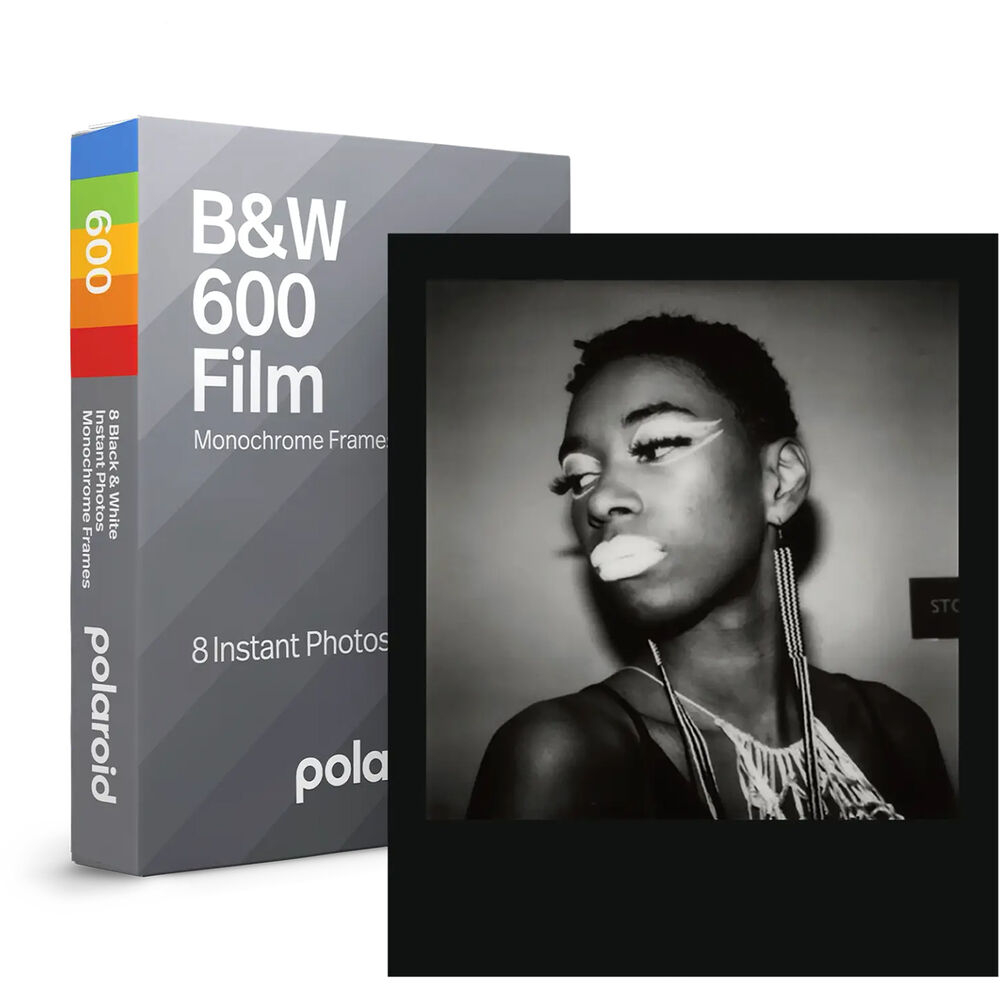 Polaroid B&W Film For 600 - Monochrome Frames Edition