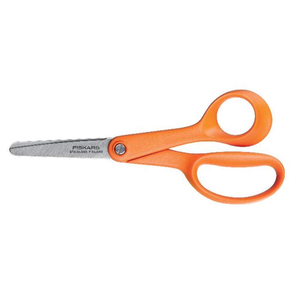 Fiskars Kinderschere Classic 13cm abgerundet für Rechtshänder orange