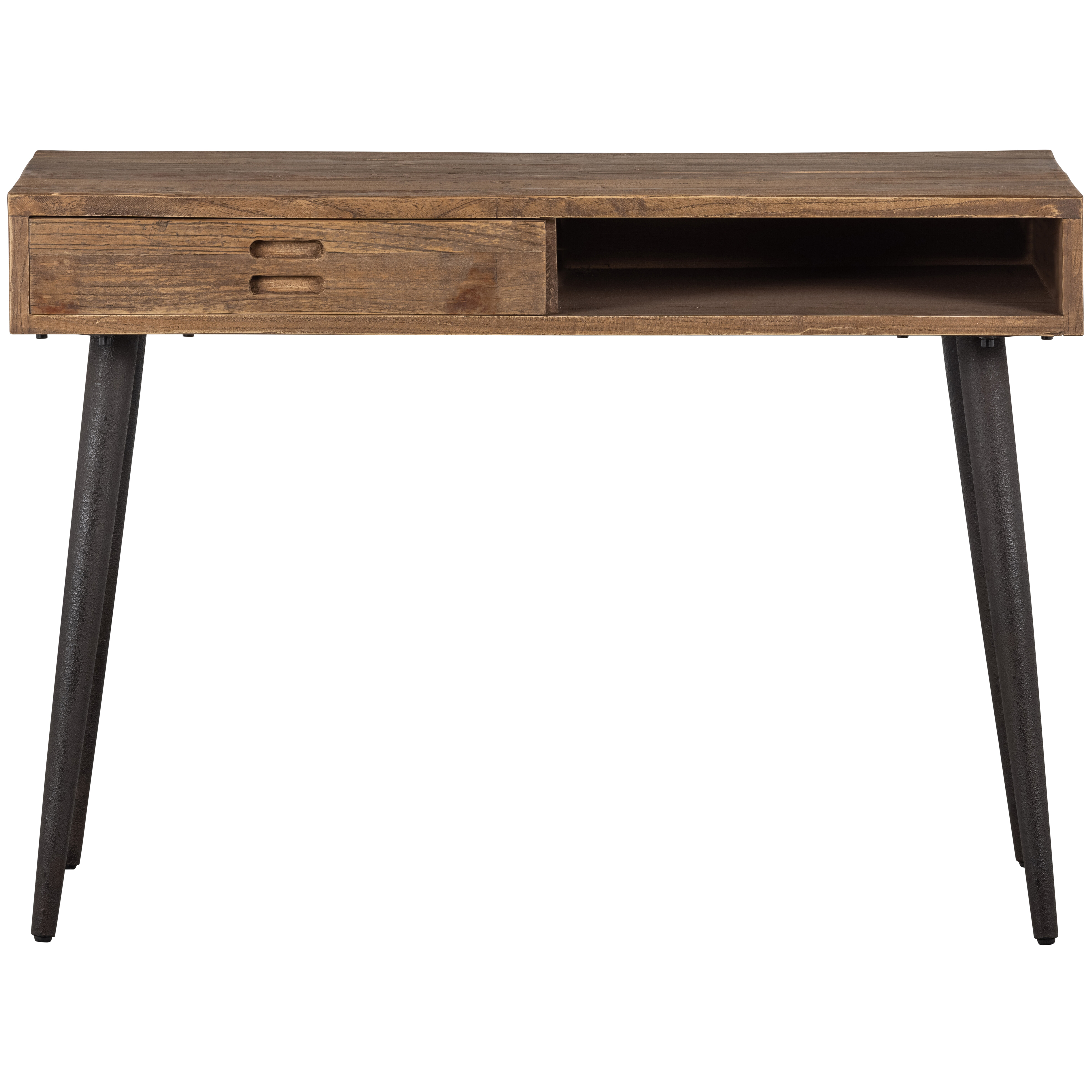 WOOOD Bureau Maddox Gerecycled hout, 110 x 50cm - Naturel