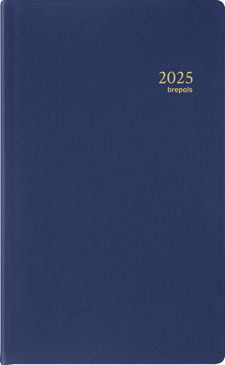 Brepols agenda Breform Seta 6-talig, blauw, 2026