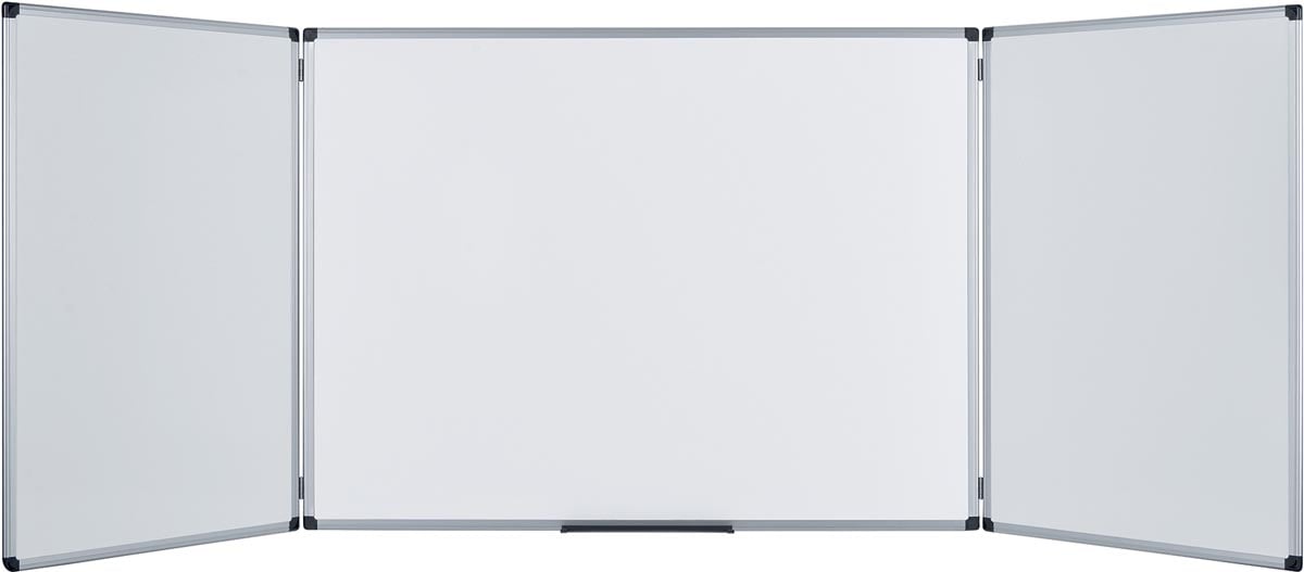 Pergamy Excellence emaille trio whiteboard ft 120 x 90 cm (gesloten)