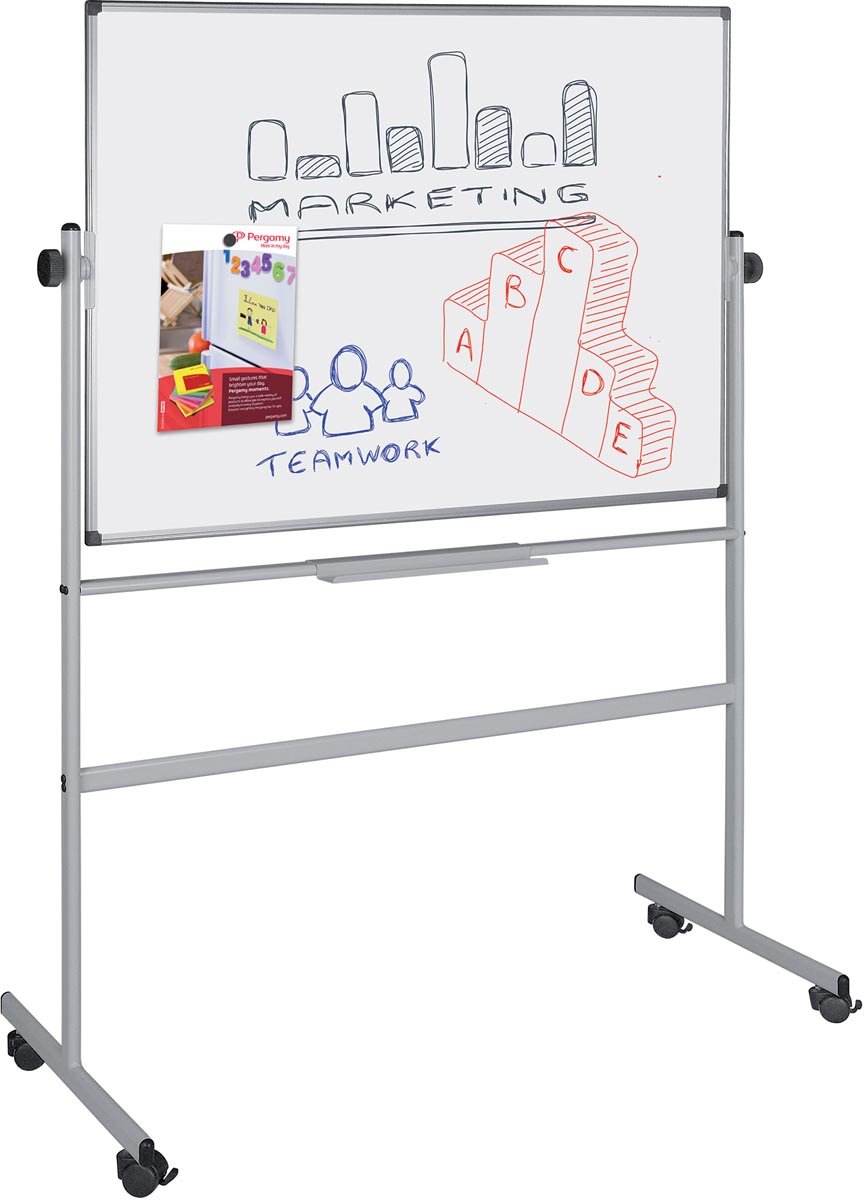 Pergamy Excellence emaille magnetisch kantelbord ft 150 x 120 cm