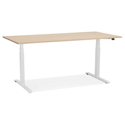 Alterego TRONIK In hoogte verstelbaar bureau - Beige