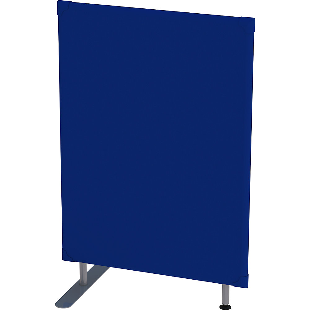 Eurokraft pro Geluiddempende scheidingswand, wandpaneel, h x b = 1200 x 800 mm, blauw