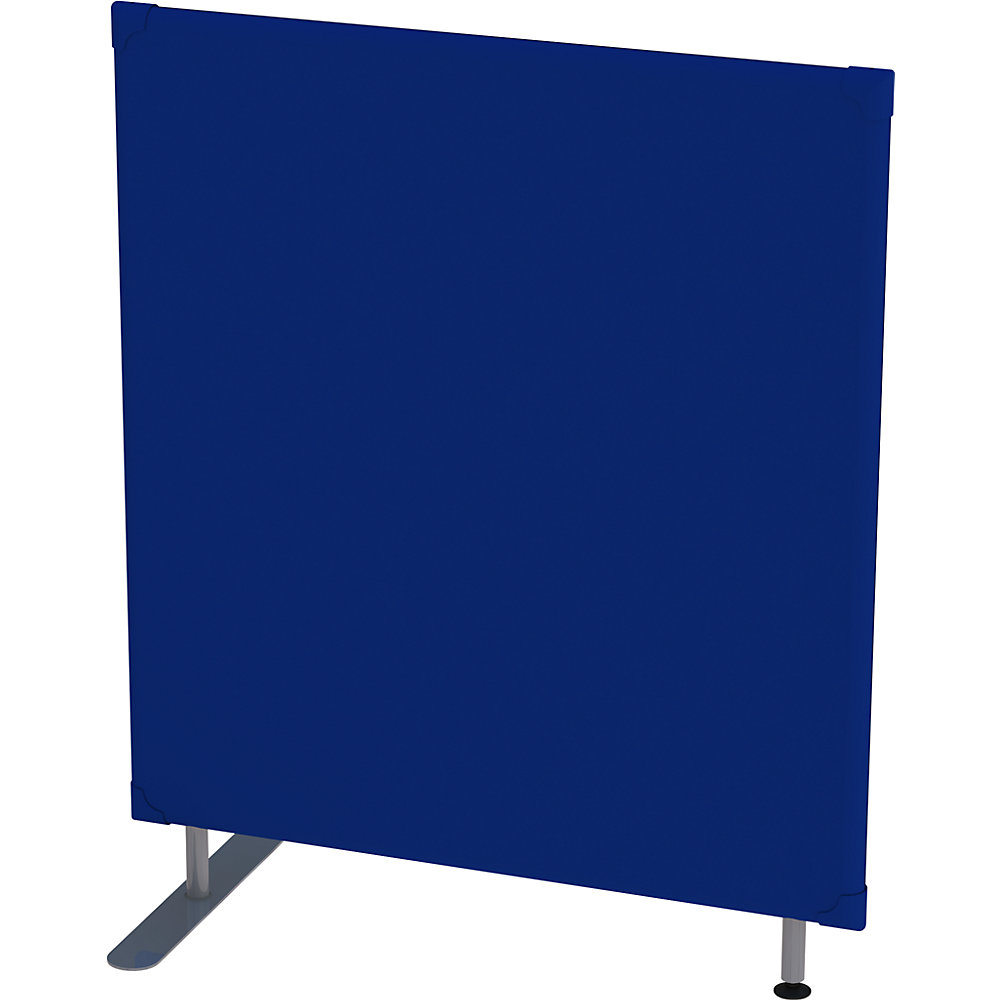 Eurokraft pro Geluiddempende scheidingswand, wandpaneel, h x b = 1200 x 1000 mm, blauw