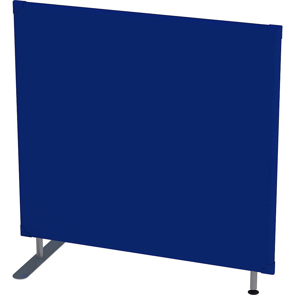 Eurokraft pro Geluiddempende scheidingswand, wandpaneel, h x b = 1200 x 1200 mm, blauw
