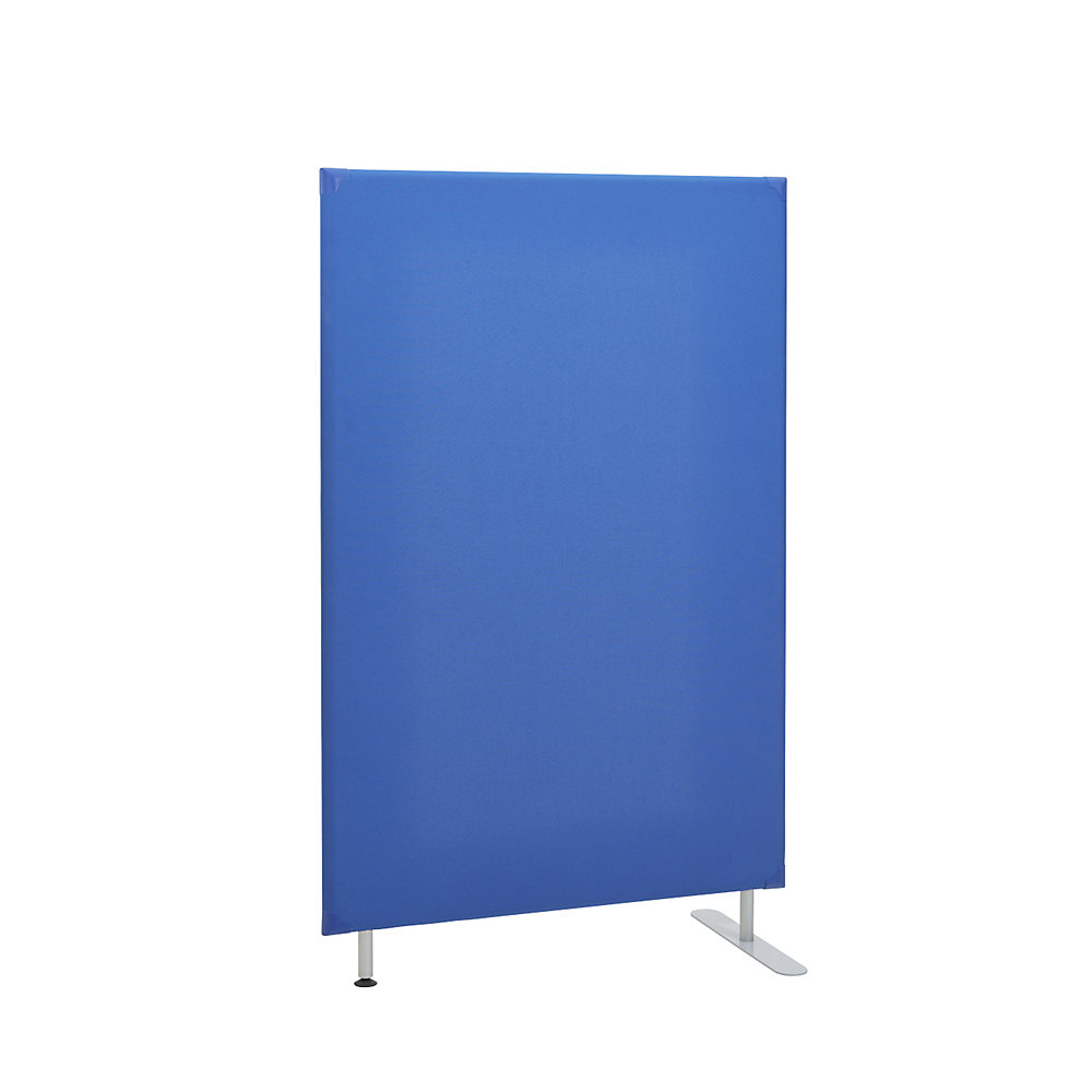 Eurokraft pro Geluiddempende scheidingswand, wandpaneel, h x b = 1600 x 1000 mm, blauw