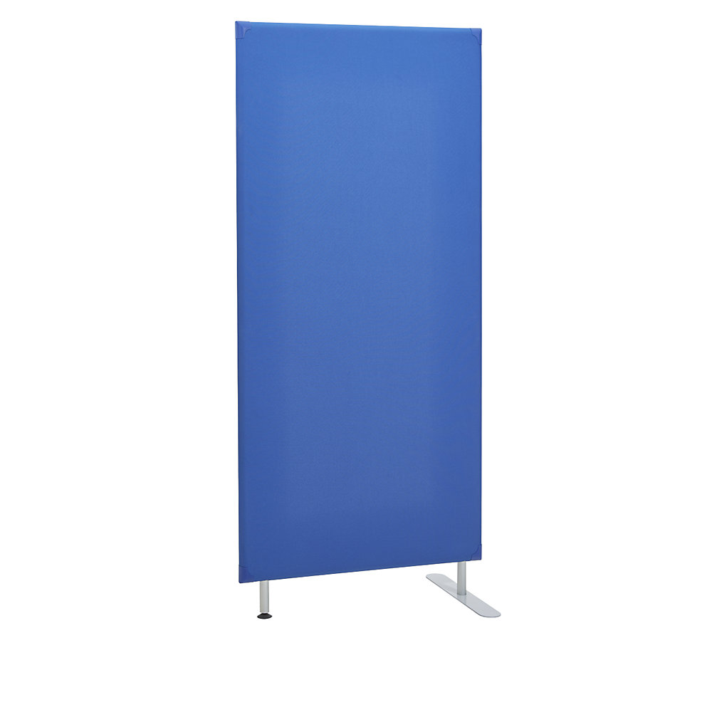Eurokraft pro Geluiddempende scheidingswand, wandpaneel, h x b = 1800 x 800 mm, blauw