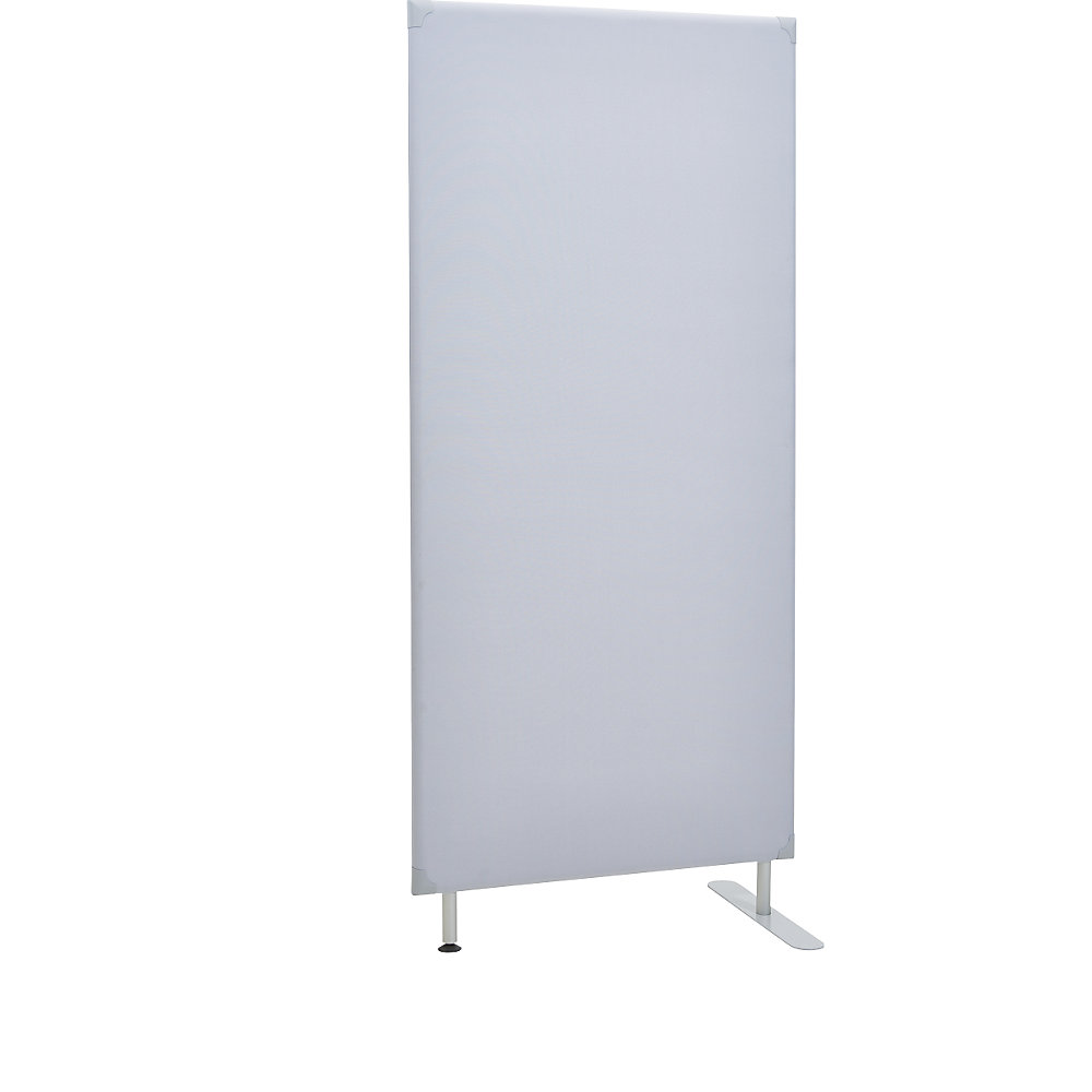 Eurokraft pro Geluiddempende scheidingswand, wandpaneel, h x b = 1800 x 800 mm, grijs