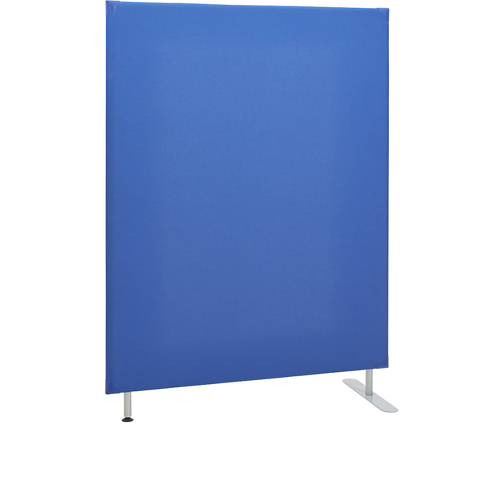Eurokraft pro Geluiddempende scheidingswand, wandpaneel, h x b = 1600 x 1200 mm, blauw