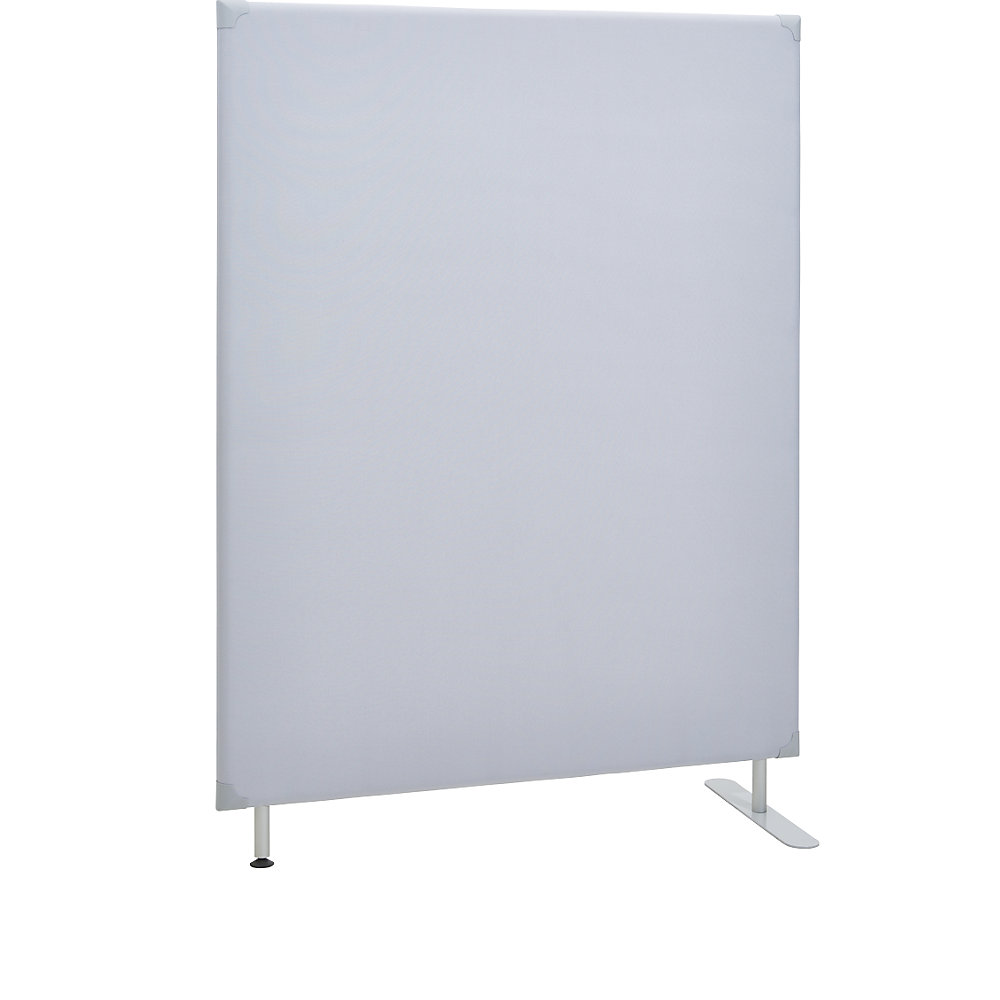 Eurokraft pro Geluiddempende scheidingswand, wandpaneel, h x b = 1600 x 1200 mm, grijs