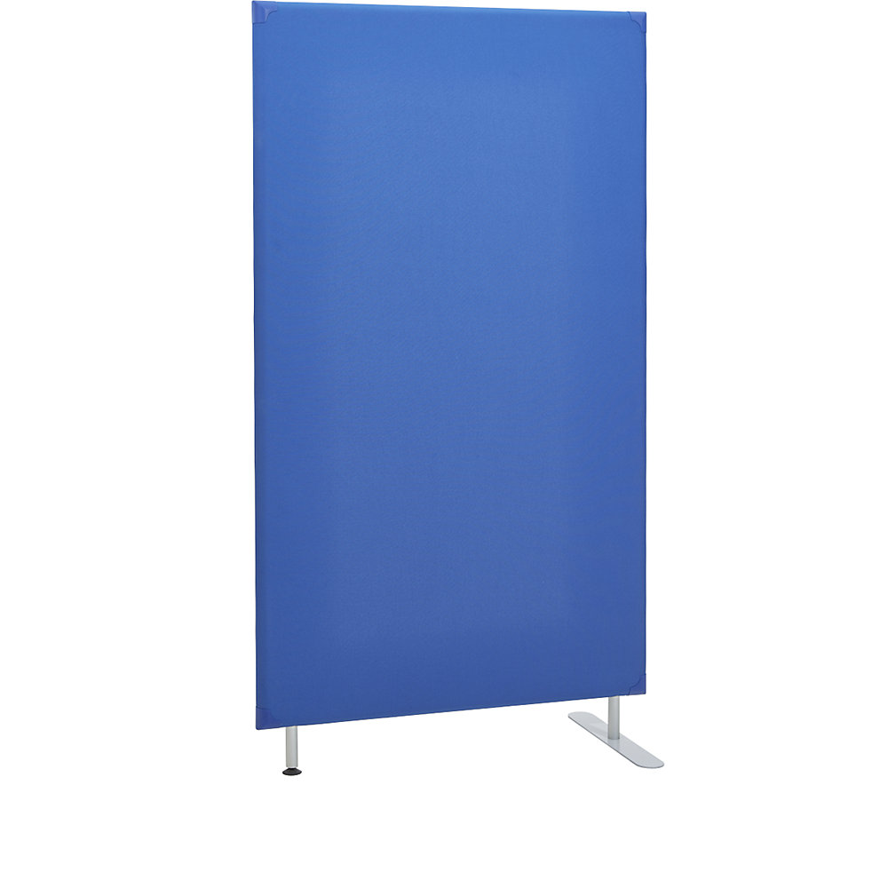 Eurokraft pro Geluiddempende scheidingswand, wandpaneel, h x b = 1800 x 1000 mm, blauw