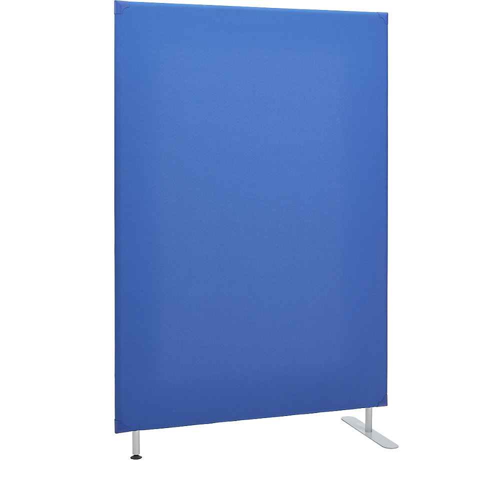 Eurokraft pro Geluiddempende scheidingswand, wandpaneel, h x b = 1800 x 1200 mm, blauw