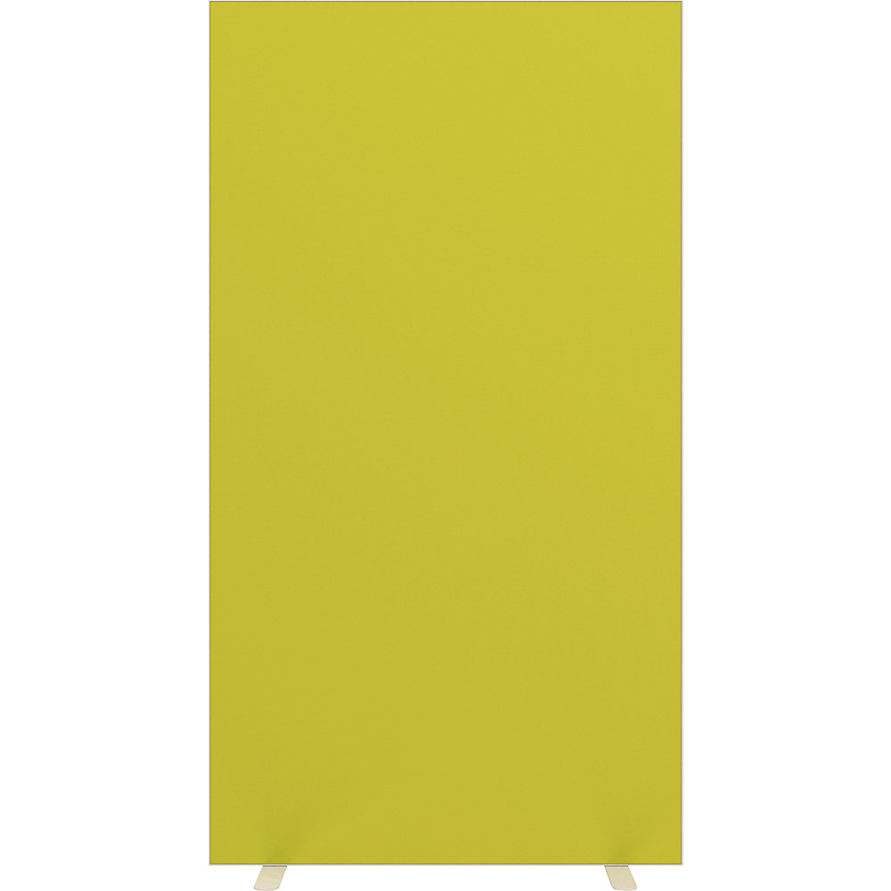 EasyScreen Scheidingswand , h x d = 1740 x 390 mm, met geluidsisolatie, groen, breedte 940 mm