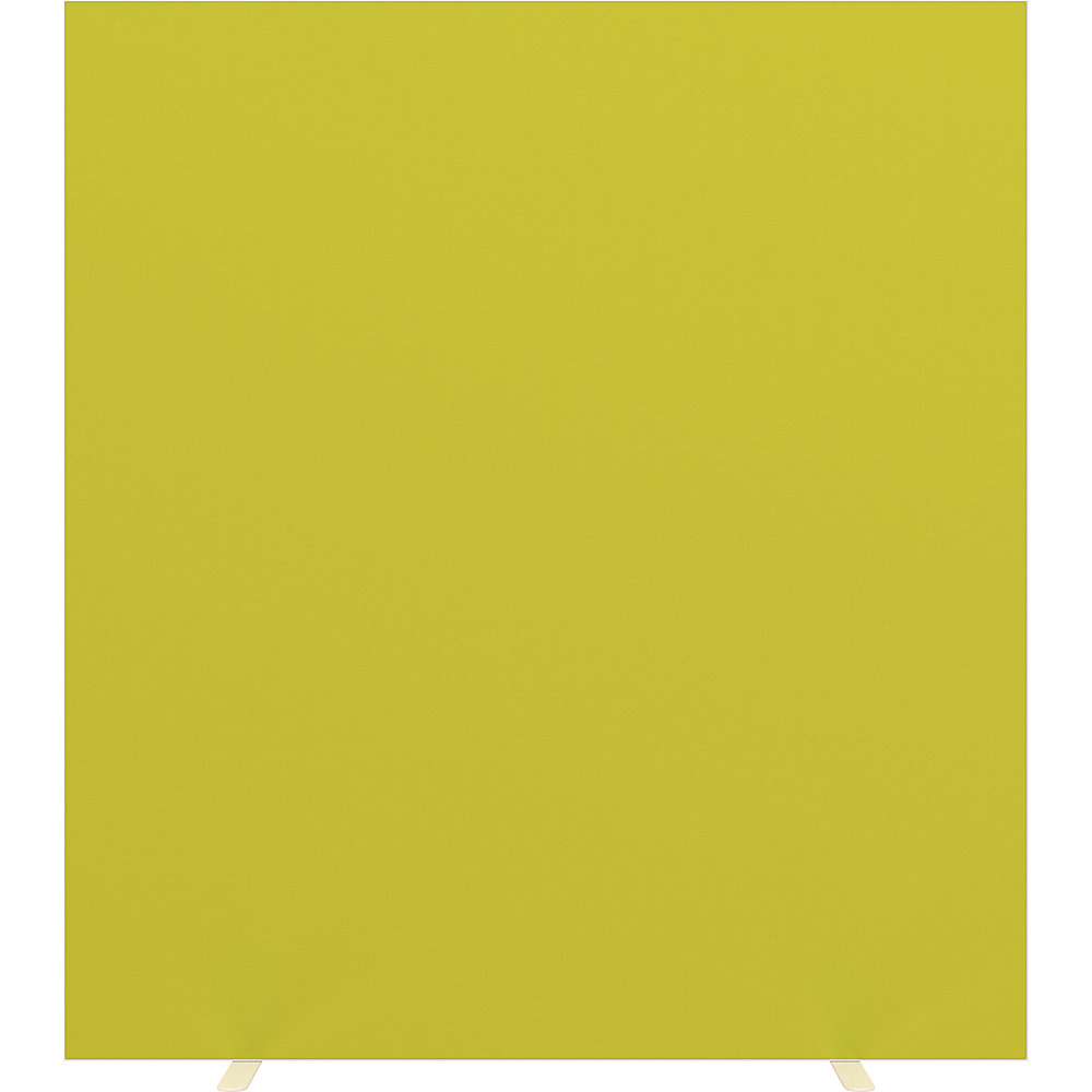 EasyScreen Scheidingswand , h x d = 1740 x 390 mm, groen, breedte 1600 mm