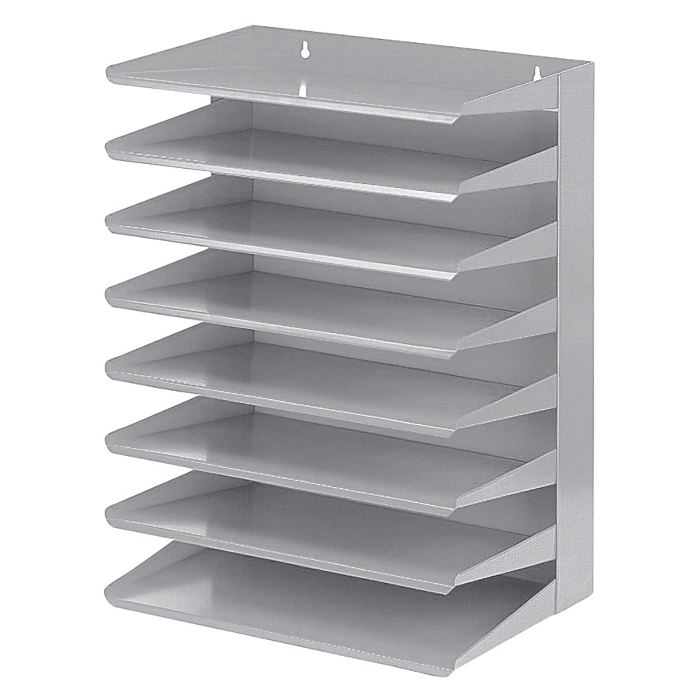 Sorteerplateau, 8 vakken, hoogte 470 mm, VE = 1 stuk