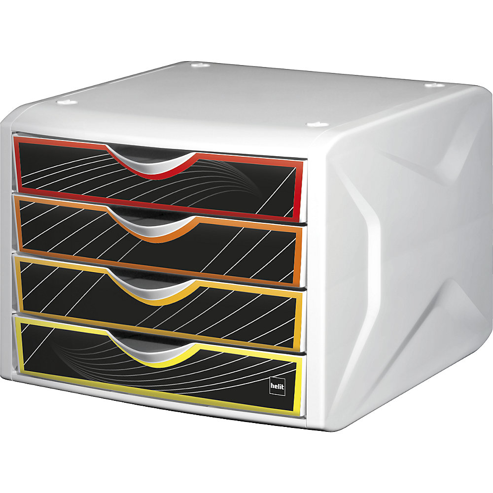 Helit Ladebox, h x b x d = 212 x 262 x 330 mm, VE = 5 stuks, ontwerp laden priority
