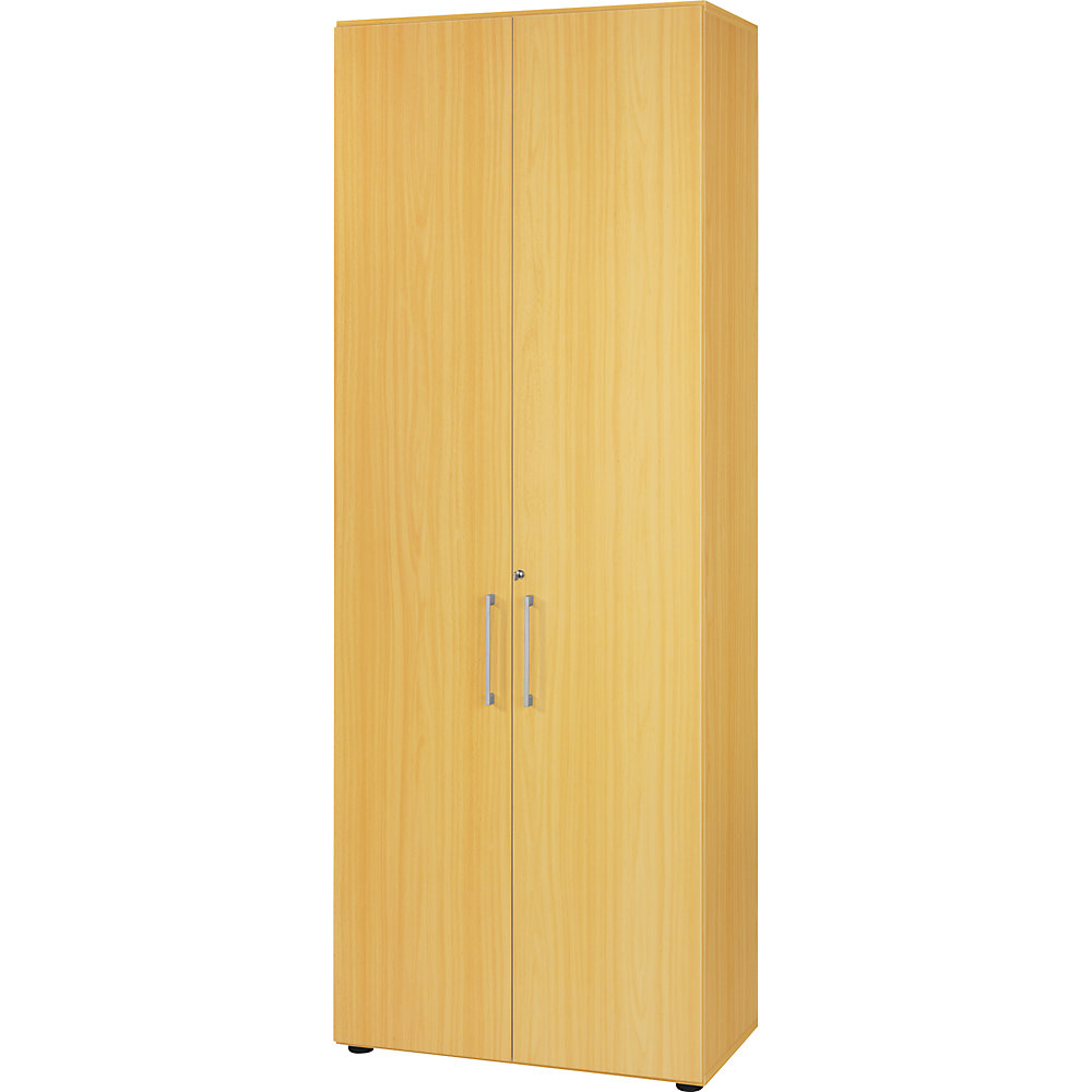 Eurokraft pro Kantoorkast, 5 legborden, 6 ordnerhoogtes, beukenhoutdecor