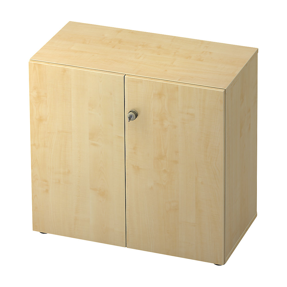 Eurokraft pro Dossierkast, vleugeldeuren, 1 legbord, ahornhoutdecor / ahornhoutdecor