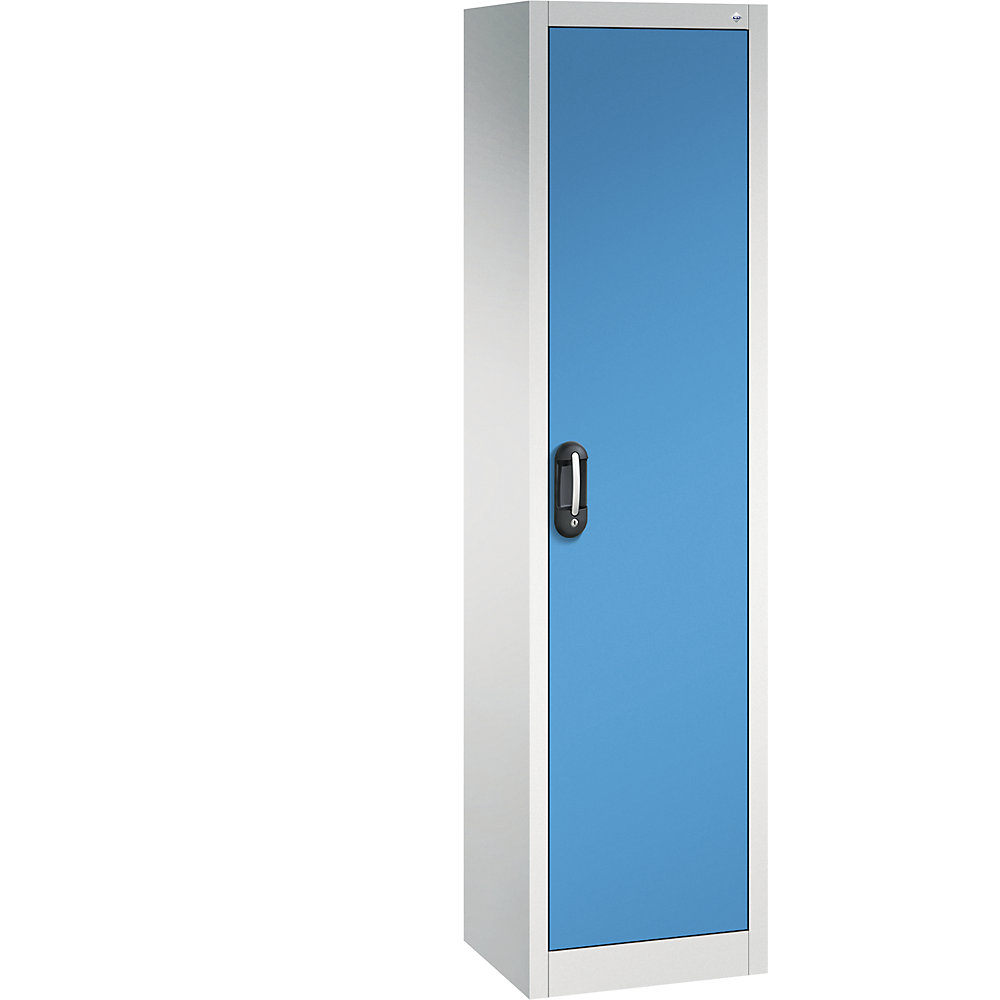 C+P ACURADO universele kast, b x d = 500 x 400 mm, lichtgrijs/lichtblauw