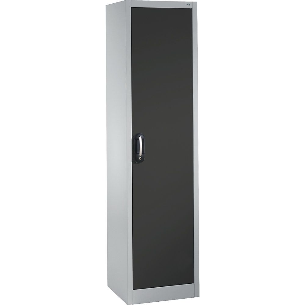 C+P ACURADO universele kast, b x d = 500 x 400 mm, lichtgrijs/vulkaangrijs