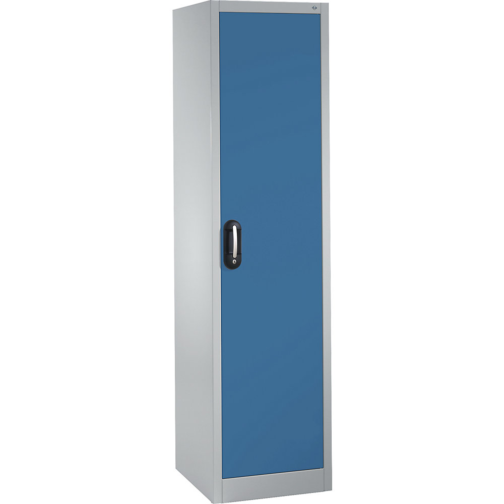 C+P ACURADO universele kast, b x d = 500 x 500 mm, lichtgrijs/gentiaanblauw