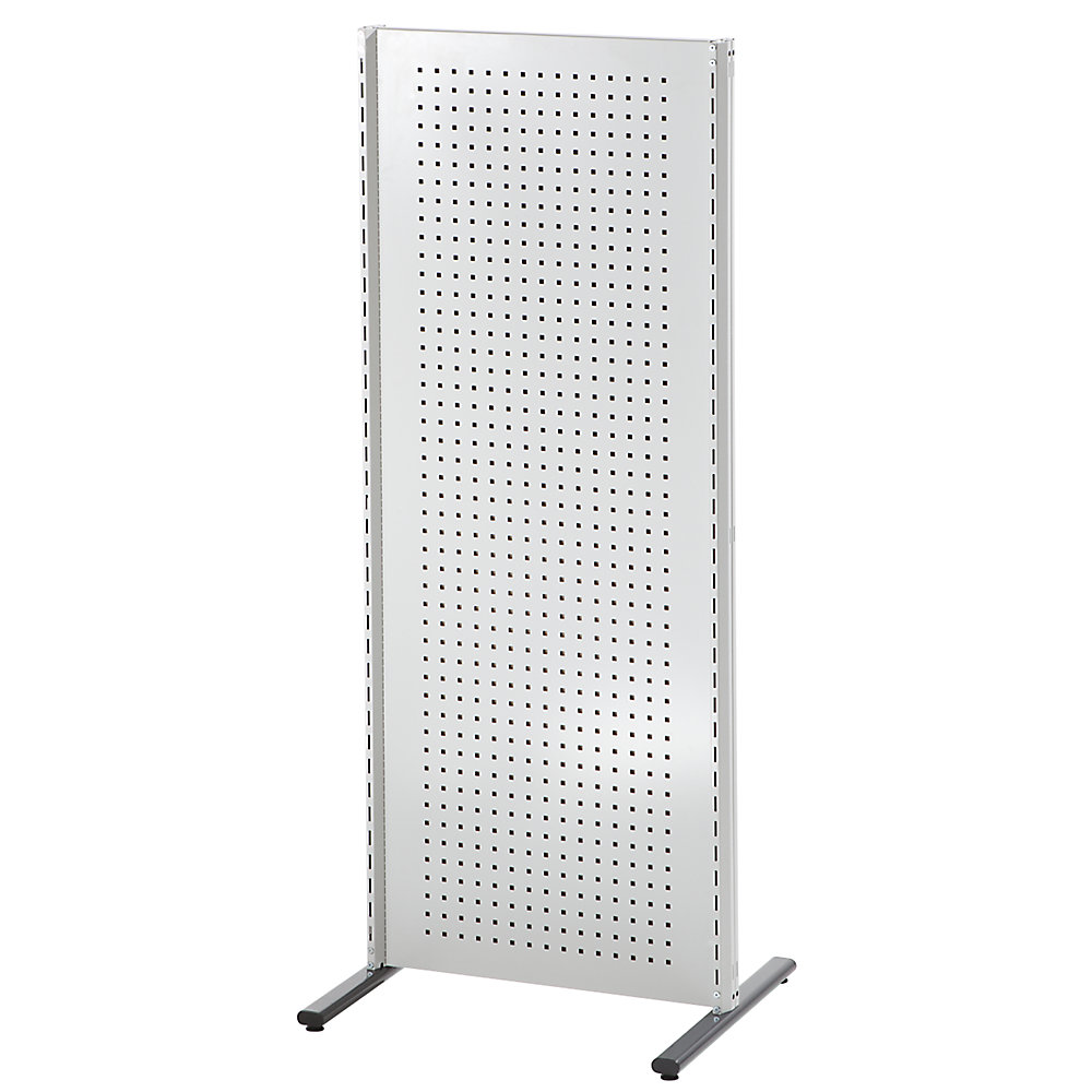 ANKE Industrieel scheidingswandsysteem, basiselement, breedte 800 mm, lichtgrijs