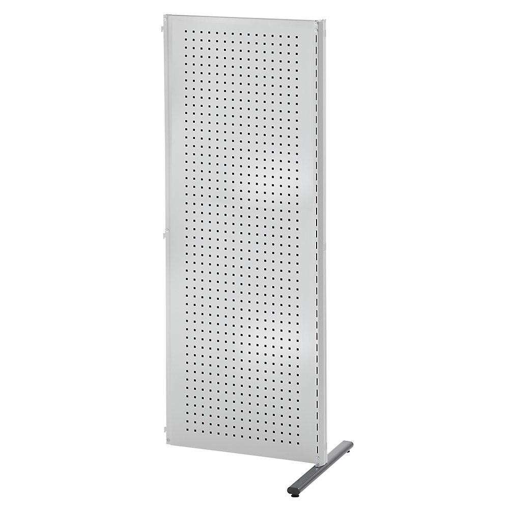 ANKE Industrieel scheidingswandsysteem, aanbouwelement, breedte 760 mm, lichtgrijs