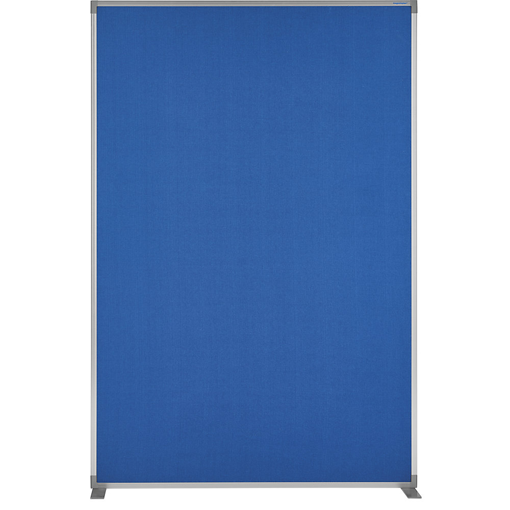 Magnetoplan Scheidingswand, met textieloppervlak, h x b x d = 1800 x 1250 x 350 mm