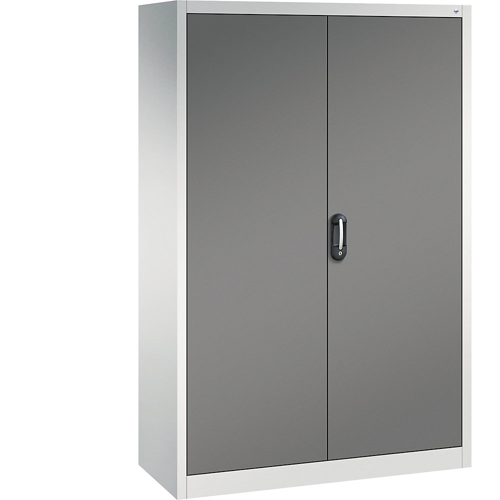 C+P ACURADO universele kast, b x d = 1200 x 500 mm, lichtgrijs/vulkaangrijs