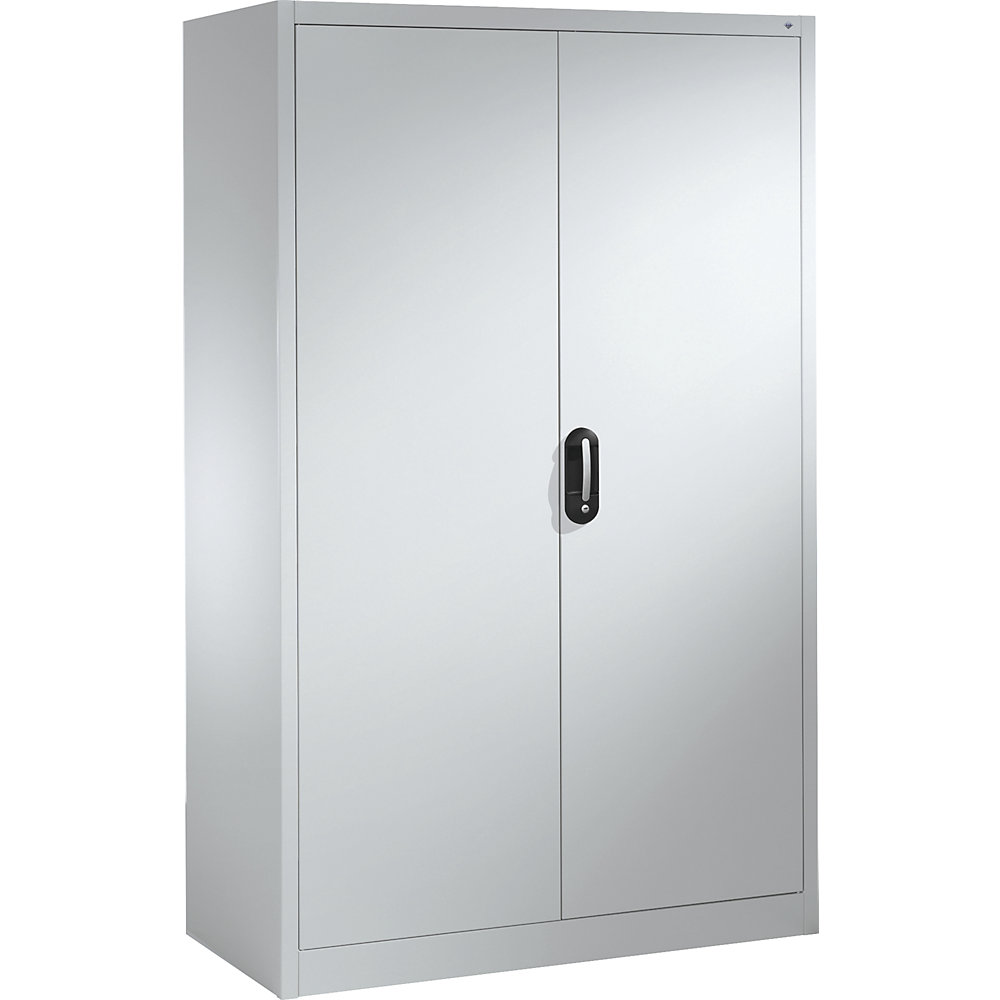 C+P ACURADO universele kast, b x d = 1200 x 600 mm, blank aluminiumkleurig/blank aluminiumkleurig