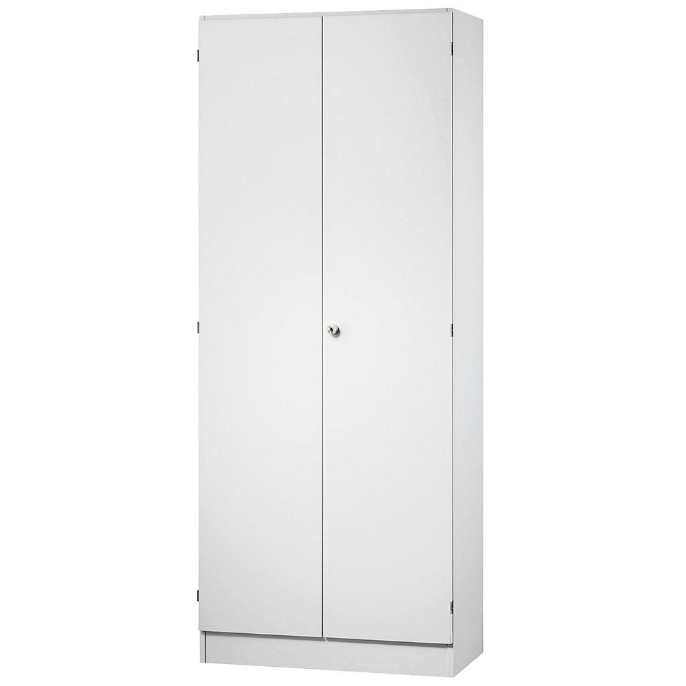 Dossierkast, 4 legborden, h x b x d = 2004 x 800 x 420 mm, wit