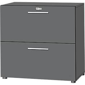 Schäfer Shop Select Schäfer Shop  Select Hangmappenkast SET UP, 2 hangmappenladen, afsluitbaar, B 800 x D 420 x H 744 mm,